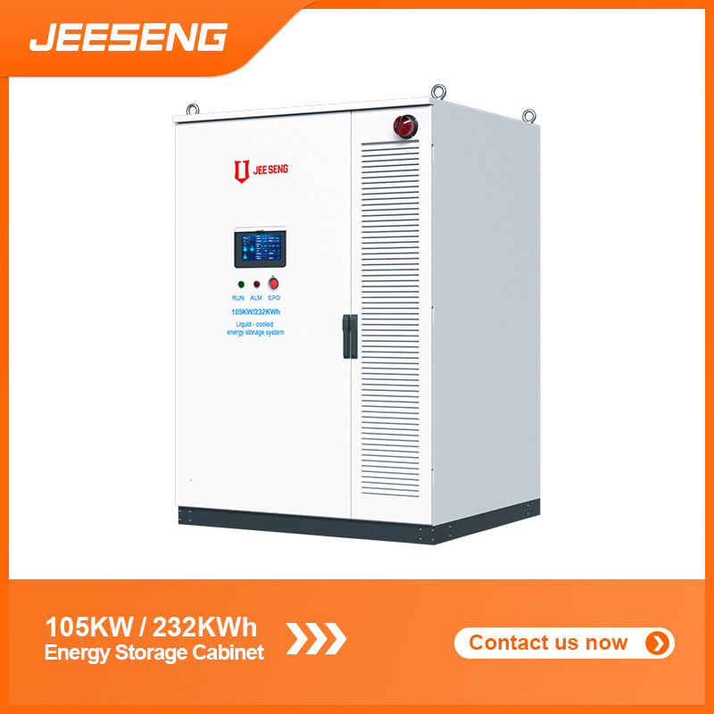 105KW 232KWh Liquid cooled Energy Storage Cabinet For Industrial and Commercial Energy Storage System
