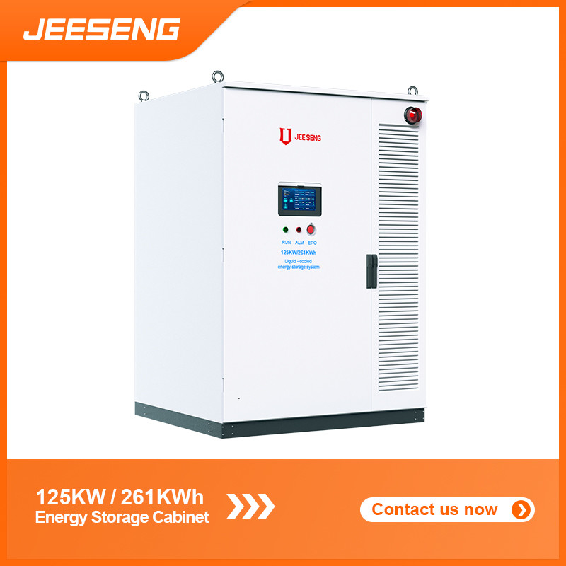 125KW/261KWh Liquid cooled Energy Storage Cabinet For Industrial and Commercial Energy Storage System