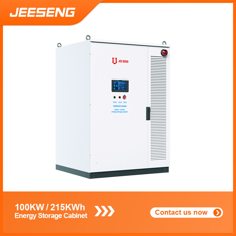 100KW 215KWh Liquid cooled Energy Storage Cabinet For Industrial and Commercial Energy Storage System