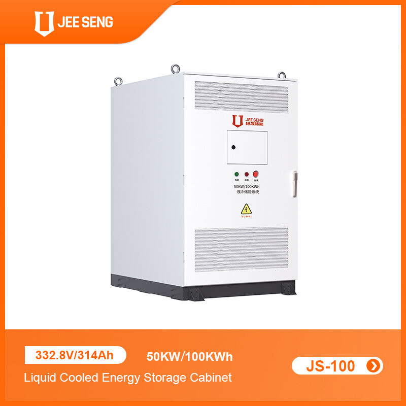 50KW 104KWh Liquid cooled Energy Storage Cabinet For Industrial and Commercial Energy Storage System