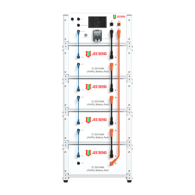 Rack-mounted High Voltage Stackable lithium battery for solar